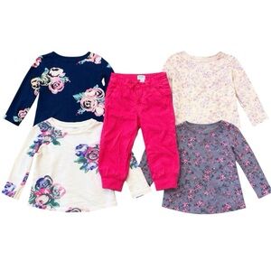 Old Navy Baby Girl 5PC Clothing Lot 12-18M GUC